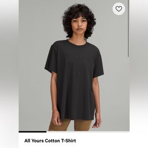 Lululemon All Yours Tee *Black